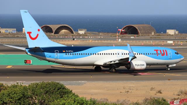 D-ATUJ:Boeing 737-800:TUIfly